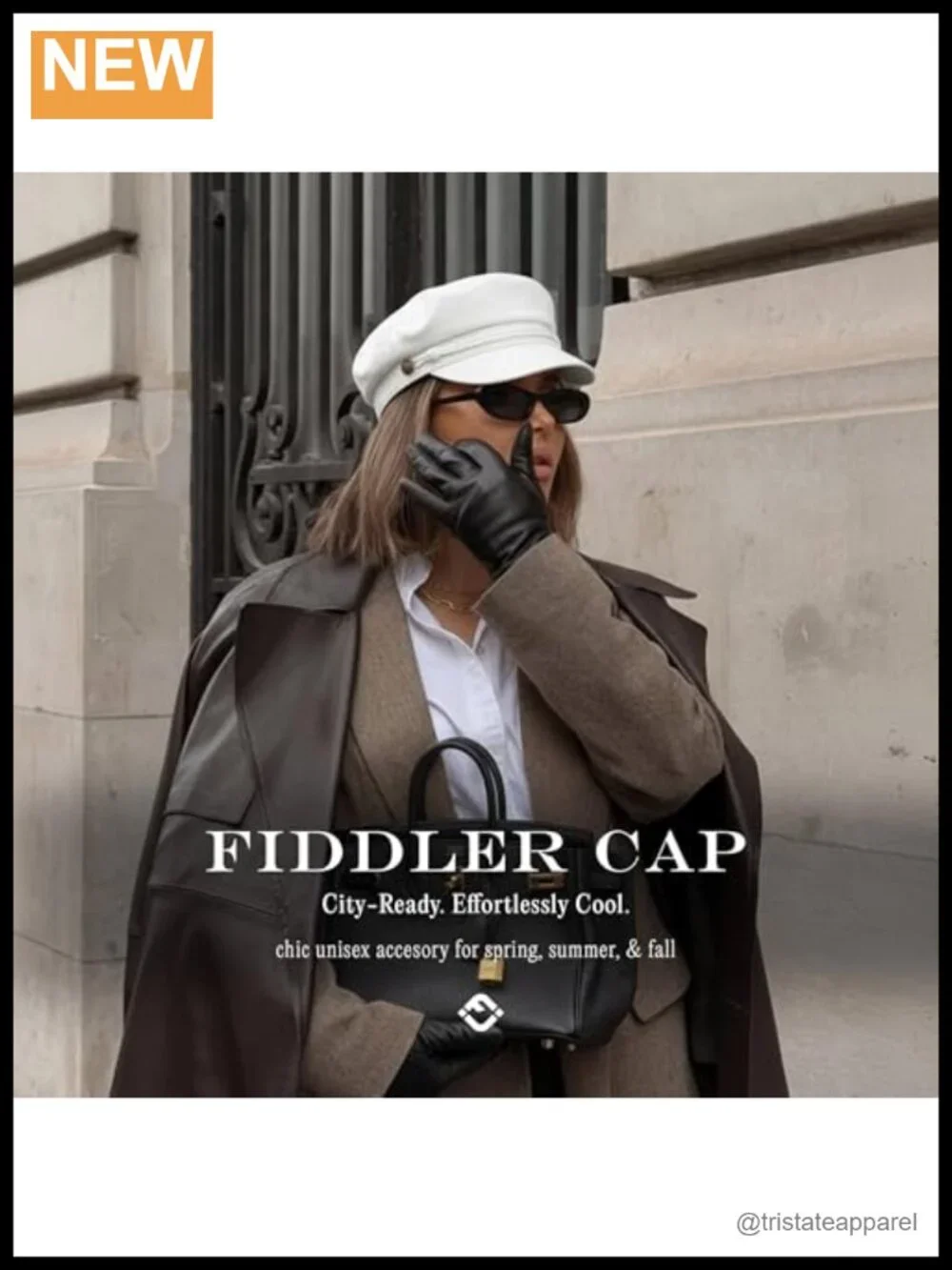 100% Cotton Greek Fisherman Newsboy Cap - Adjustable Bakerboy Hat